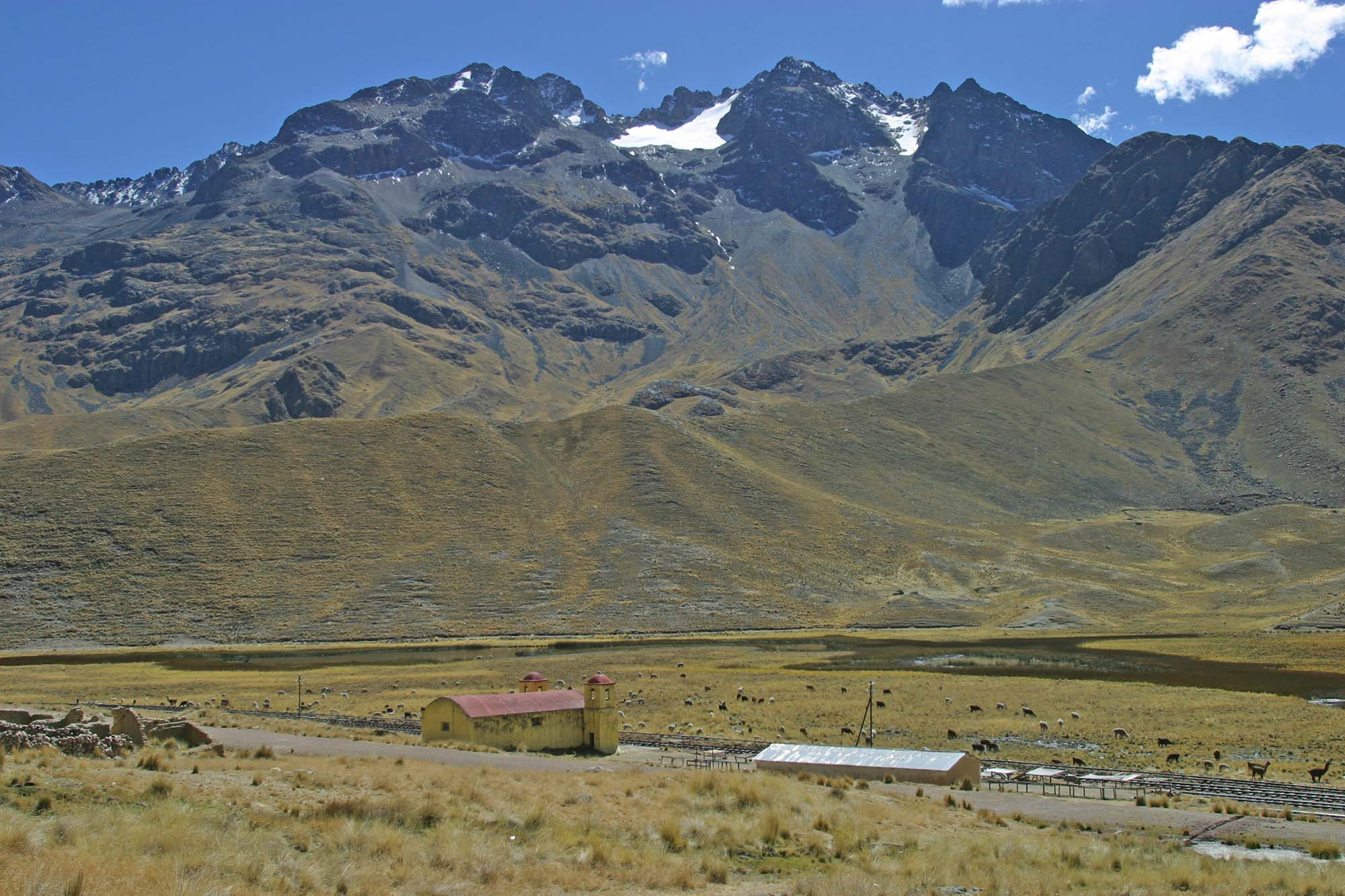 Passet la Raya er det højeste punkt på rejsen mellem Cusco og Titicacasøen.