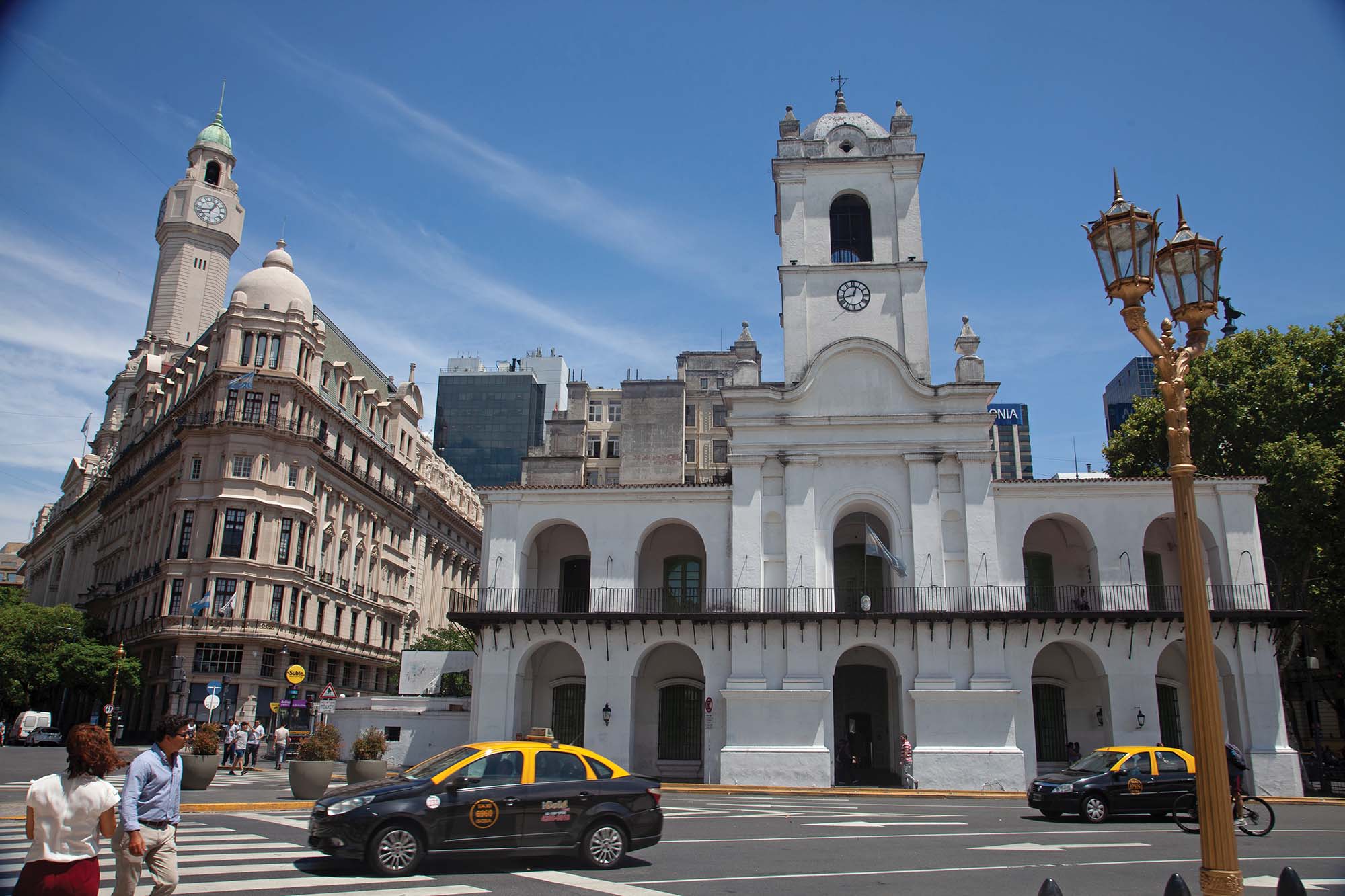 Det gamle rådhus Cabildo på Plaza de Mayo.