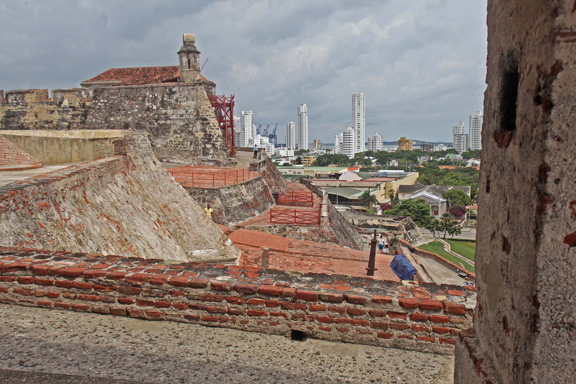 Cartagena var den spanske kolonimagts stærkeste fæstning i Caribien.