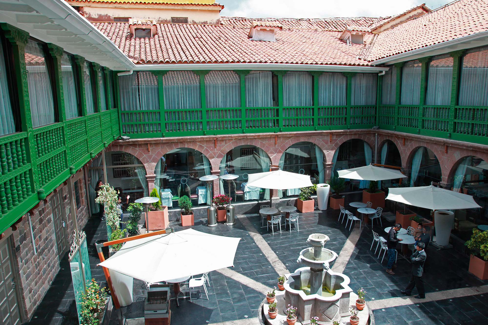 Hotel Aranwa Cusco patio 01 Aranwa Cusco Boutique Hotel.