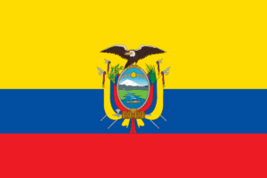 Ecuadors flag.