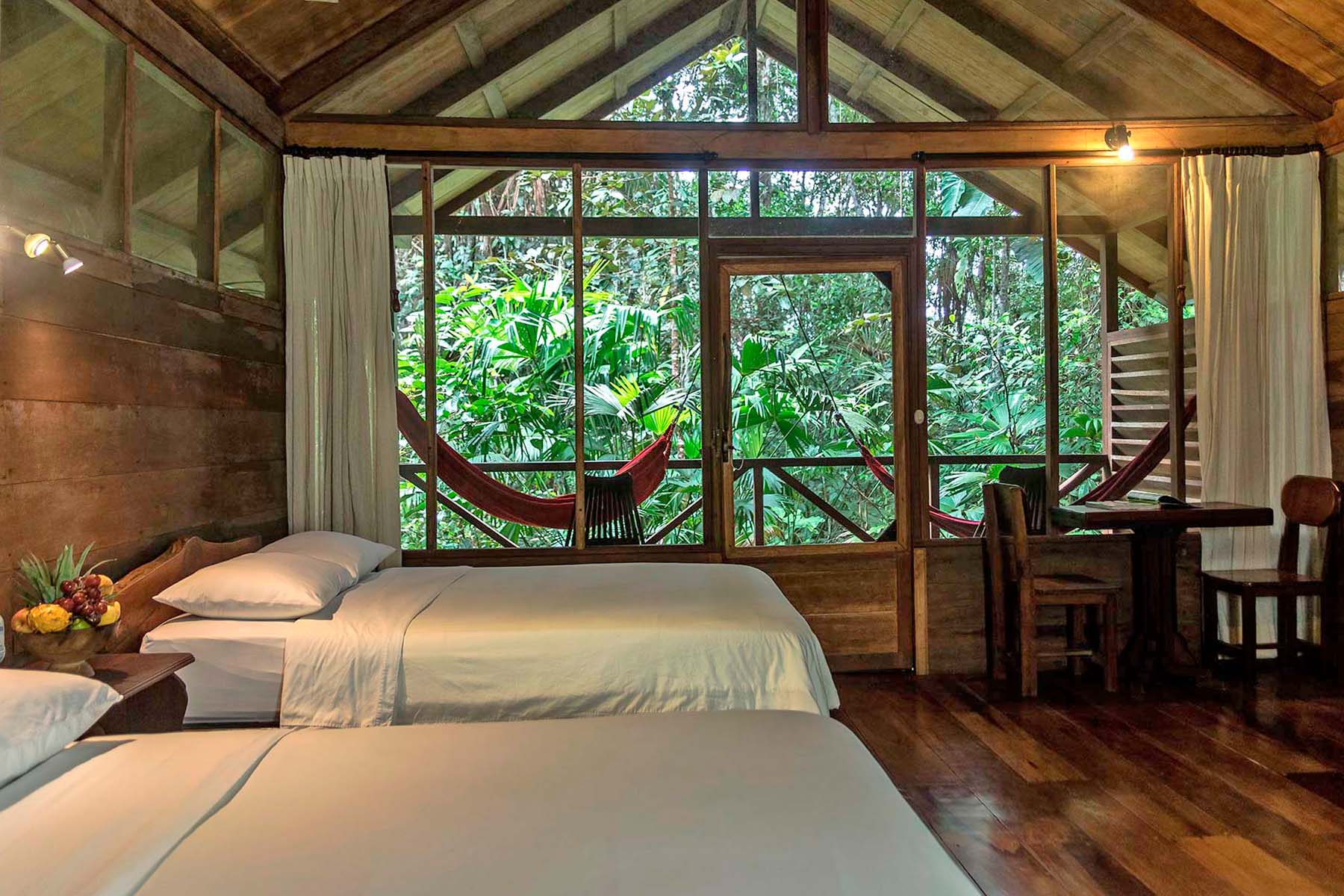 Standard Room på Sacha Lodge.